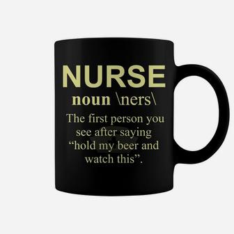 Funny Noun Nurse Definition Lpn Rn Cna Cool Gift Coffee Mug | Crazezy UK