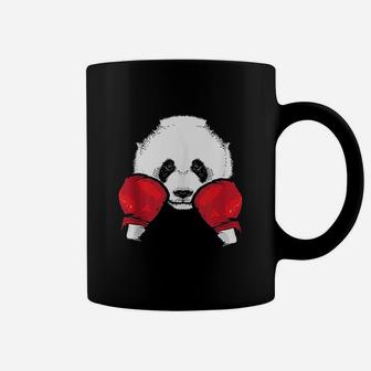 Funny Panda Boxing Cool Animal Lover Gloves Boxer Fan Gift Coffee Mug | Crazezy AU