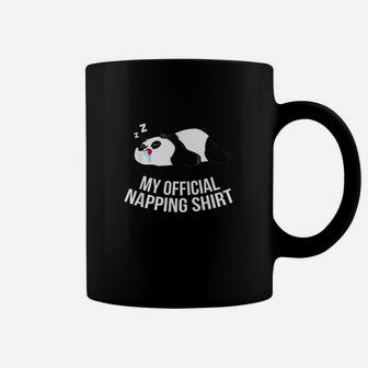Funny Panda My Official Napping Pyjama Cute Panda Coffee Mug | Crazezy