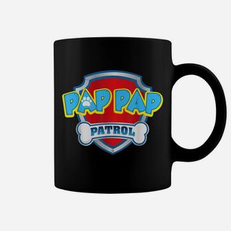 Funny Pap Pap Patrol - Dog Mom, Dad For Men Women Coffee Mug | Crazezy