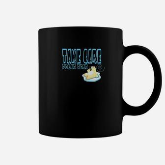 Funny Polar Bear Take Care Polar Bear Winter Gift Coffee Mug - Thegiftio UK