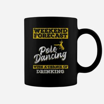Funny Pole Dance Dancing Womens Pole Fitness Quote Workout Coffee Mug | Crazezy