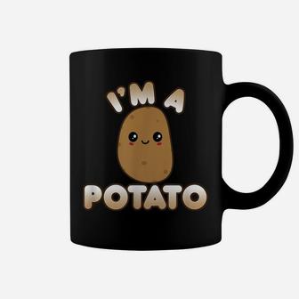 Funny Potato Costume Cute Kawaii Style Smiling I'm A Potato Coffee Mug | Crazezy