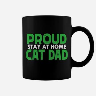 Funny Proud Stay At Home Cat Dad Pet Owner Gift Coffee Mug | Crazezy