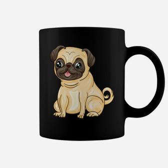 Funny Pug Gift Pug Mama Pug Mom Cute Birthday Pug Coffee Mug | Crazezy