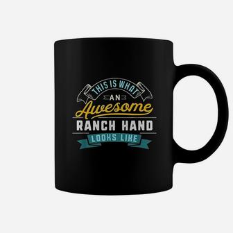Funny Ranch Hand Awesome Job Occupation Graduation Coffee Mug | Crazezy