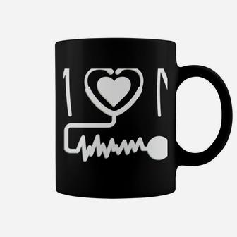 Funny Registered Nurse My Favorite Rn Calls Me Mom Heart Coffee Mug | Crazezy UK