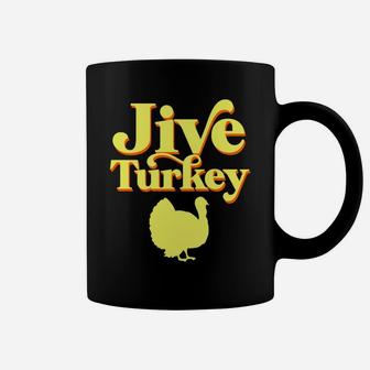 Funny Retro Jive Thanksgiving Turkey Coffee Mug | Crazezy AU