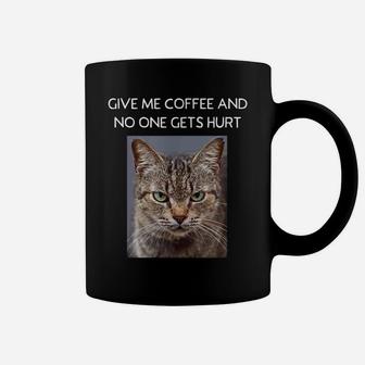 Funny Sarcastic Cat Quote For Coffee Lovers For Men Women Coffee Mug | Crazezy UK