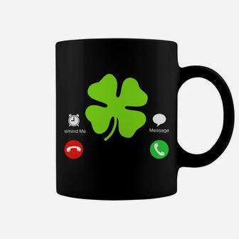 Funny Shenanigans Are Calling St Patricks Day Irish Clover Coffee Mug | Crazezy AU