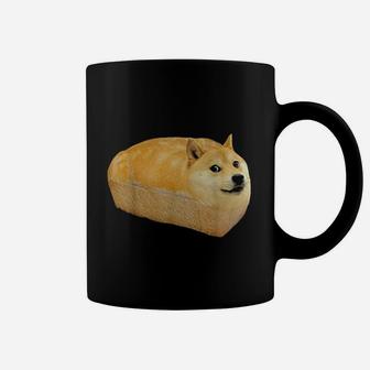 Funny Shiba Inu Doge Bread Meme Coffee Mug | Crazezy UK
