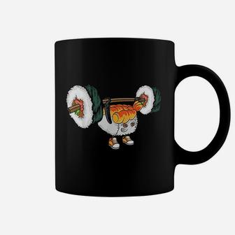 Funny Sushi Weight Lifting Coffee Mug - Thegiftio