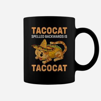 Funny Tacocat Spelled Backward Is Tacocat Cinco De Mayo Coffee Mug | Crazezy UK