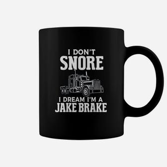 Funny Trucker Truck Driver Trucking Dads Father Men Gift Coffee Mug | Crazezy CA