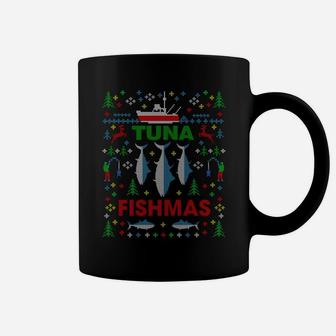 Funny Tuna Fishing Ugly Christmas Sweater Party Shirt Gifts Sweatshirt Coffee Mug | Crazezy AU
