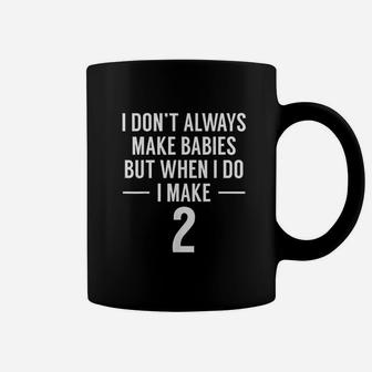 Funny Twins Announcement For Mom To Be Coffee Mug - Thegiftio UK