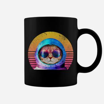 Funny Vintage Style Cat Sunglasses For Kitten Lovers Coffee Mug | Crazezy