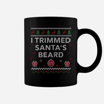 Funny Xmas Barber Ugly Christmas Gift Sweatshirt Coffee Mug | Crazezy AU