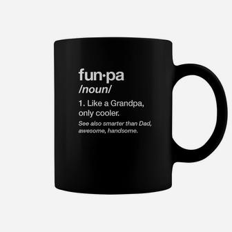 Funpa Definition Funny Grandpa Gift Fathers Day Papa Coffee Mug | Crazezy