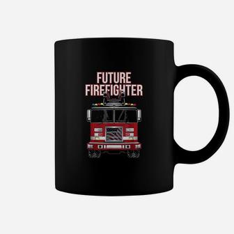 Future American Firefighter Boys Fire Department Truck Coffee Mug | Crazezy AU