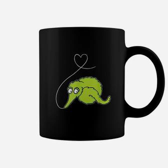 Fuzzy Worm On A String Meme Heart On A String Coffee Mug | Crazezy AU