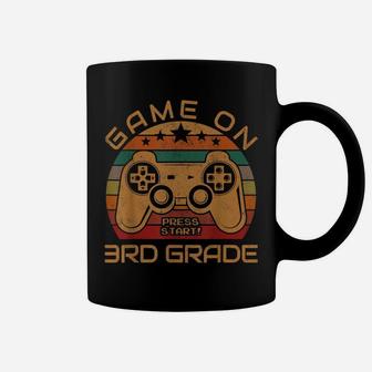 Game On 3Rd Grade First Day Gamer Gift Back To School Coffee Mug | Crazezy
