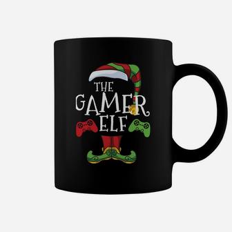 Gamer Elf Family Matching Christmas Funny Gaming Pajama Pj Coffee Mug | Crazezy