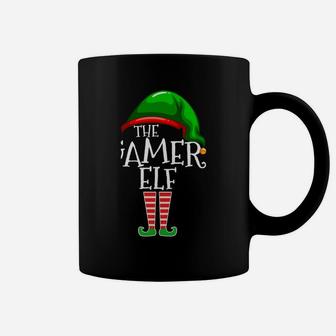 Gamer Elf Family Matching Group Christmas Gift Video Game Coffee Mug | Crazezy
