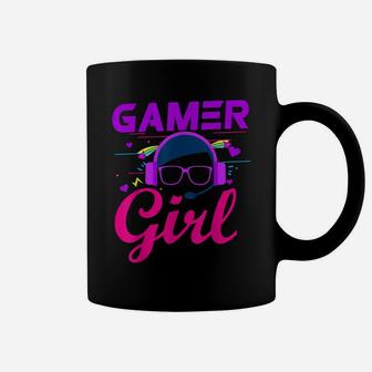 Gamer Girl Cute Gaming Tshirt For Girls Gamers Video Games Coffee Mug | Crazezy UK