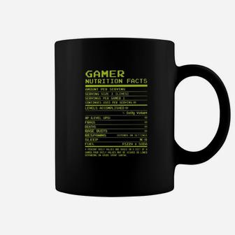 Gamer Nutrition Facts Coffee Mug - Thegiftio UK