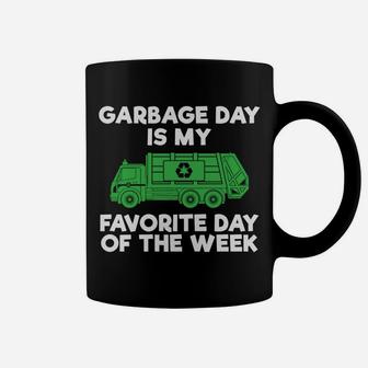 Garbage Day Recycling Trash Truck Kid Boy Toddler Coffee Mug | Crazezy AU