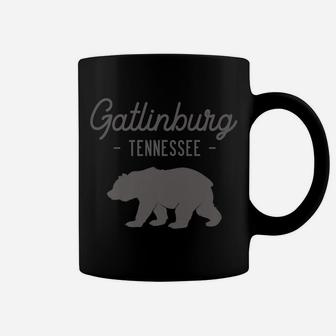 Gatlinburg Tennessee Bear Souvenir Retro Family Vacation Coffee Mug | Crazezy