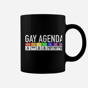 Gay Agenda Gay Pride Coffee Mug | Crazezy UK