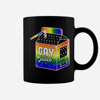 Gay Juice Aesthetic Lgbtq Gay Pride Coffee Mug - Monsterry DE
