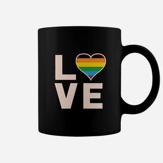 Gay Love Rainbow Heart Lgbt Coffee Mug - Thegiftio