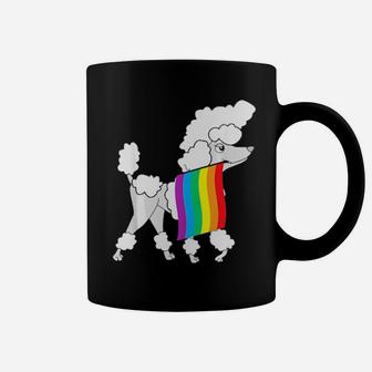 Gay Pride Poodle Coffee Mug - Monsterry UK