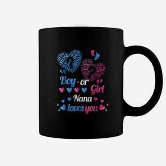 Gender Reveal Boy Or Girl Nana Coffee Mug - Thegiftio UK