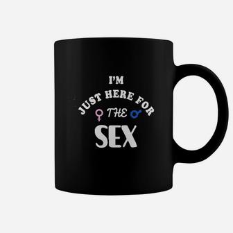Gender Reveal Im Just Here For The Funny Coffee Mug | Crazezy AU