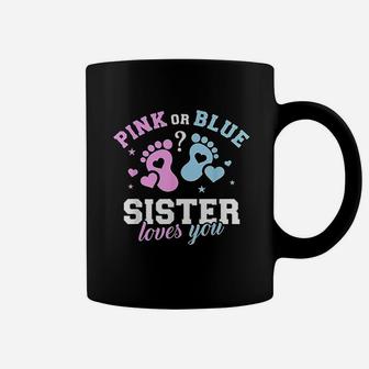 Gender Reveal Sister Coffee Mug | Crazezy