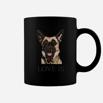 German Shepherd Women Men Kids Love Dog Mom Dad Coffee Mug | Crazezy AU