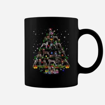 German Shorthaired Pointer Christmas Tree X-Mas Dog Dad Mom Coffee Mug | Crazezy DE