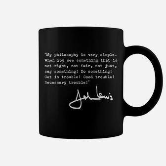 Get In Good Necessary Trouble Shirt Gift For Social Justice Coffee Mug | Crazezy AU