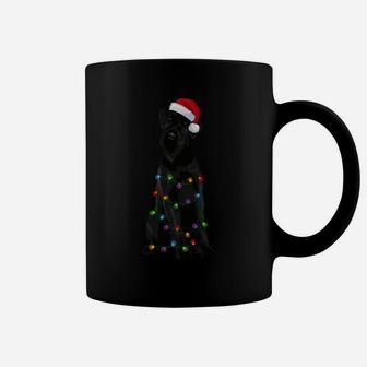 Giant Schnauzer Christmas Lights Xmas Dog Lover Sweatshirt Coffee Mug | Crazezy