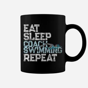 Gifts For Swim Coaches Funny Swim Teacher Coach Appreciation Coffee Mug | Crazezy CA
