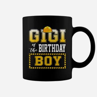 Gigi Of The Birthday Boy Construction Worker Party Coffee Mug | Crazezy AU