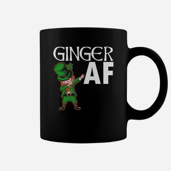 Ginger Af St Patricks Day Funny Leprechaun Coffee Mug - Thegiftio UK