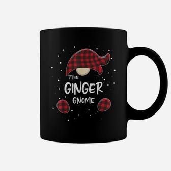 Ginger Gnome Plaid Matching Family Christmas Pajamas Gift Coffee Mug | Crazezy