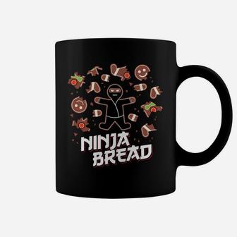 Gingerbread Ninjabread Funny Ninja Ginja Christmas Coffee Mug | Crazezy