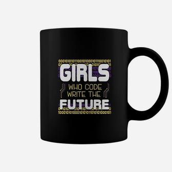 Girls Who Code Coding Girl Programmer Developer For Female Coffee Mug - Thegiftio UK
