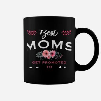 Glam-Ma Gift Only The Best Moms Get Promoted To Flower Coffee Mug | Crazezy